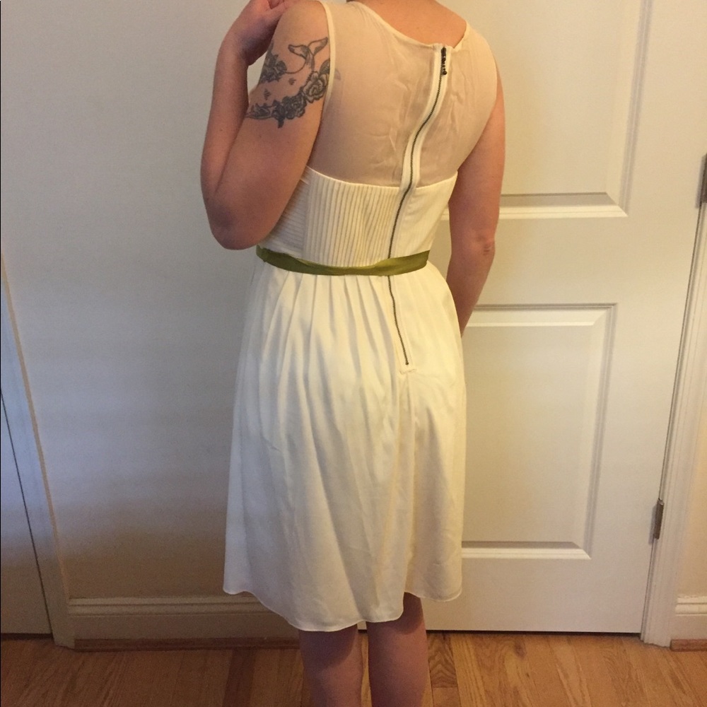 BHLDN Anthropologie Origami Pleated Dress - Picture 3 of 5